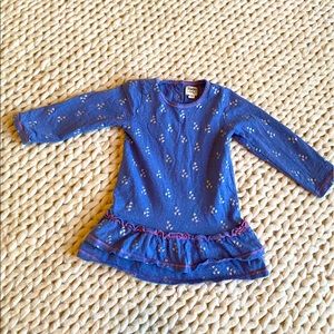 Hatley Long Sleeve Heart Dress Size 4t